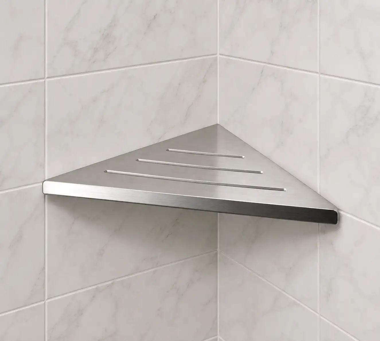 stainless steel corner shelf